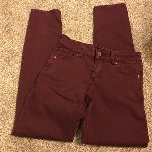 Red jeans